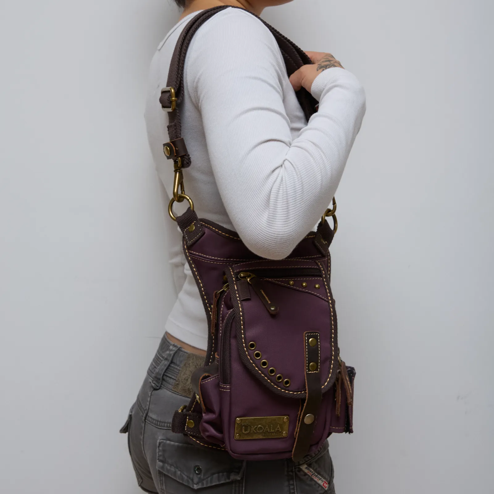 Ukoala bag worn as Shoulder
