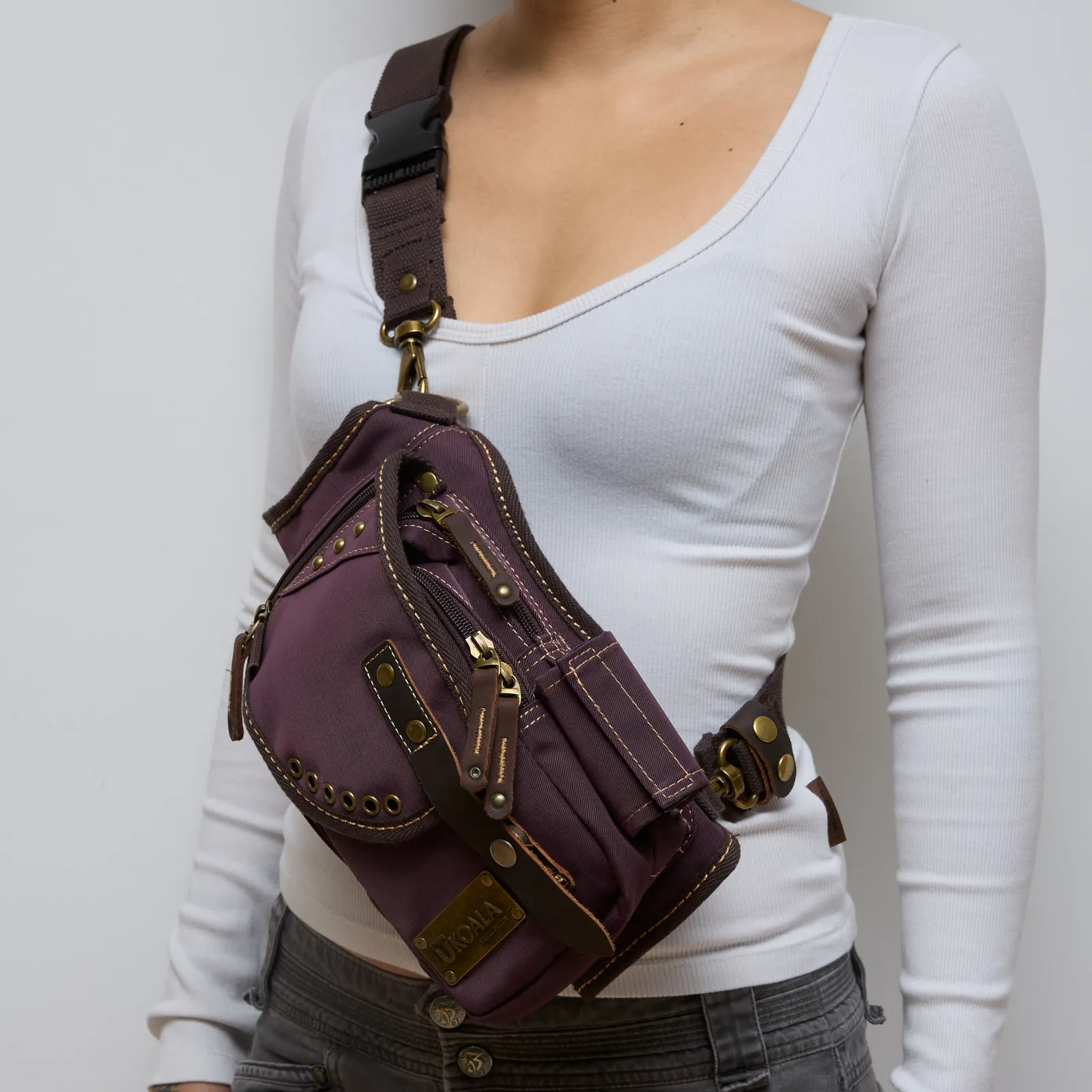 Ukoala bag worn as Sling