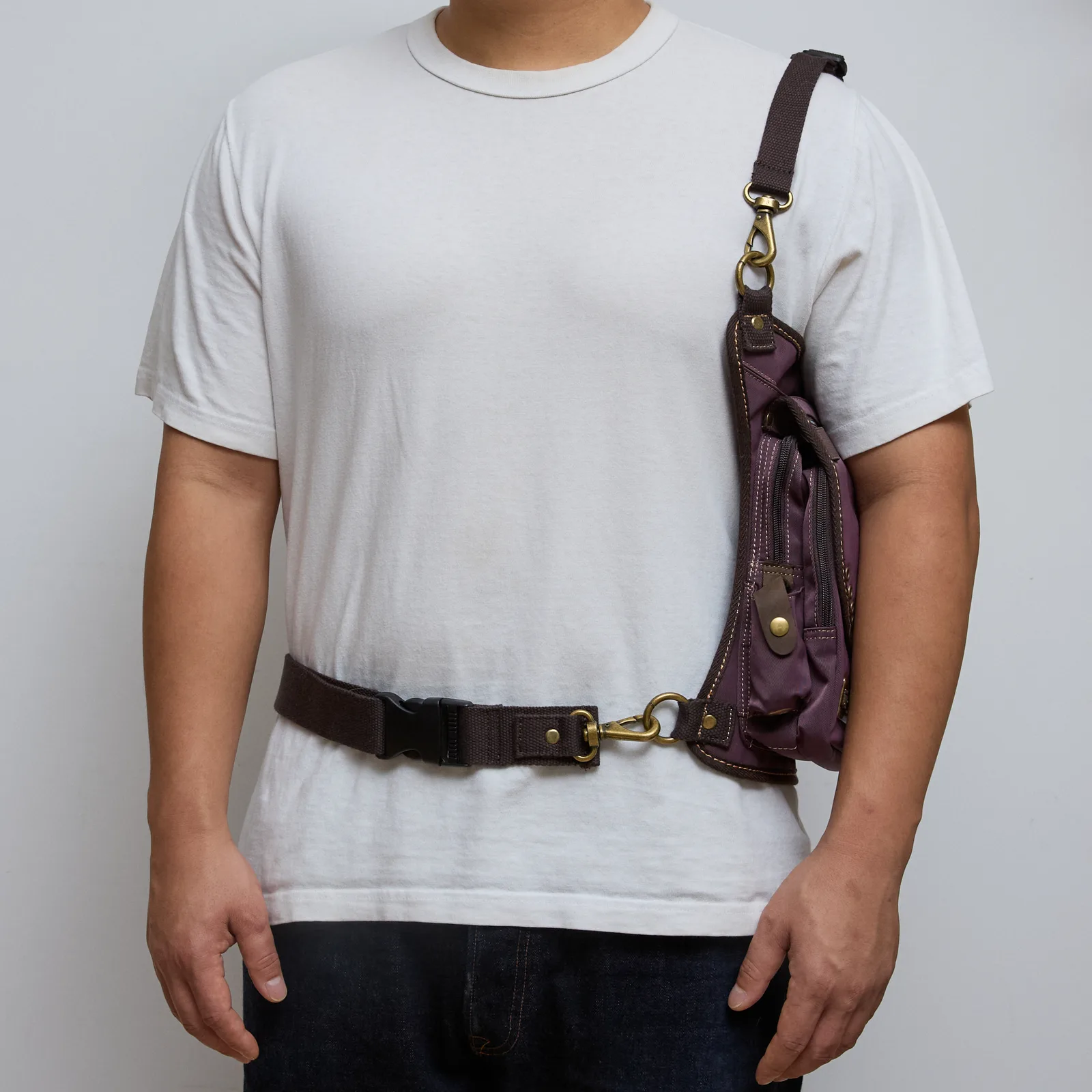 Ukoala bag worn as Under Arm Harness